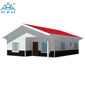 Light Steel Villa layout 80 square meter (3 bedrooms and 1 washroom)