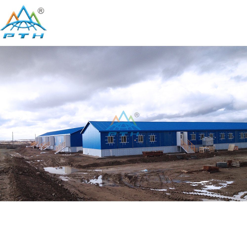 Container house mining camp in Kazakhstan