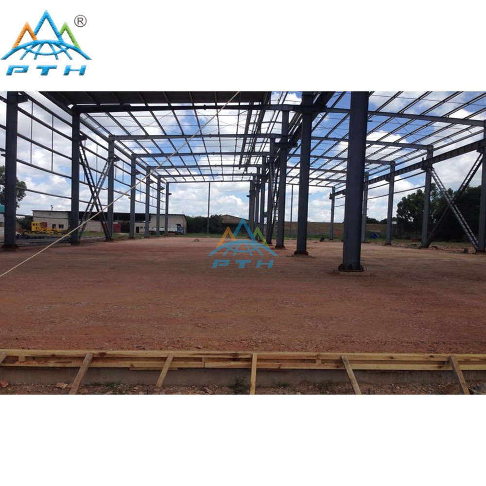 Steel Structure Workshop in Mozambique