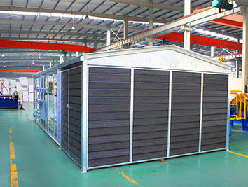 Steel Frame Garage